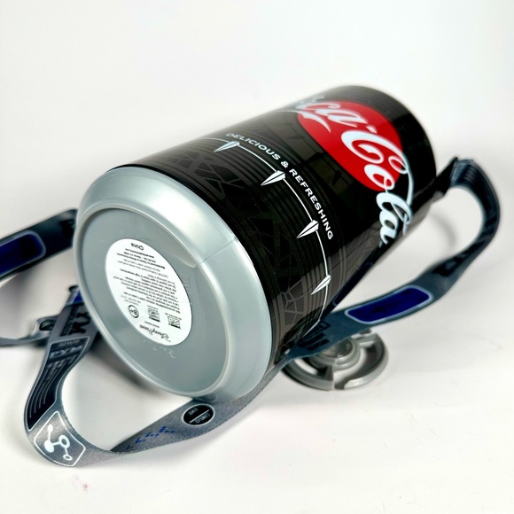 Coca Cola Disney Park Giant Black Wakanda Forever Coke Sipper Plastic Cup - Picture 4 of 12